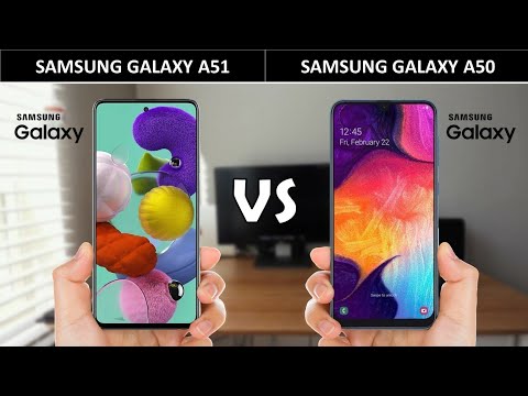 Galaxy A50 vs Galaxy A51
