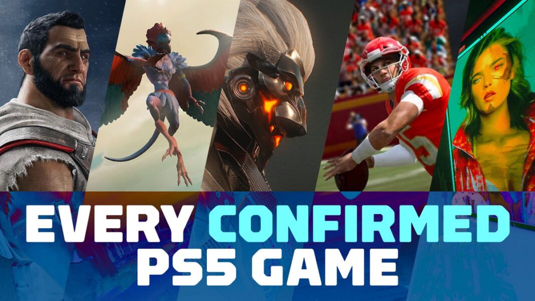 Cconfirmed PS5 Games