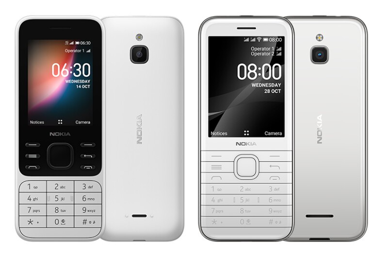 Nokia 6300 4G and Nokia 8000 4G
