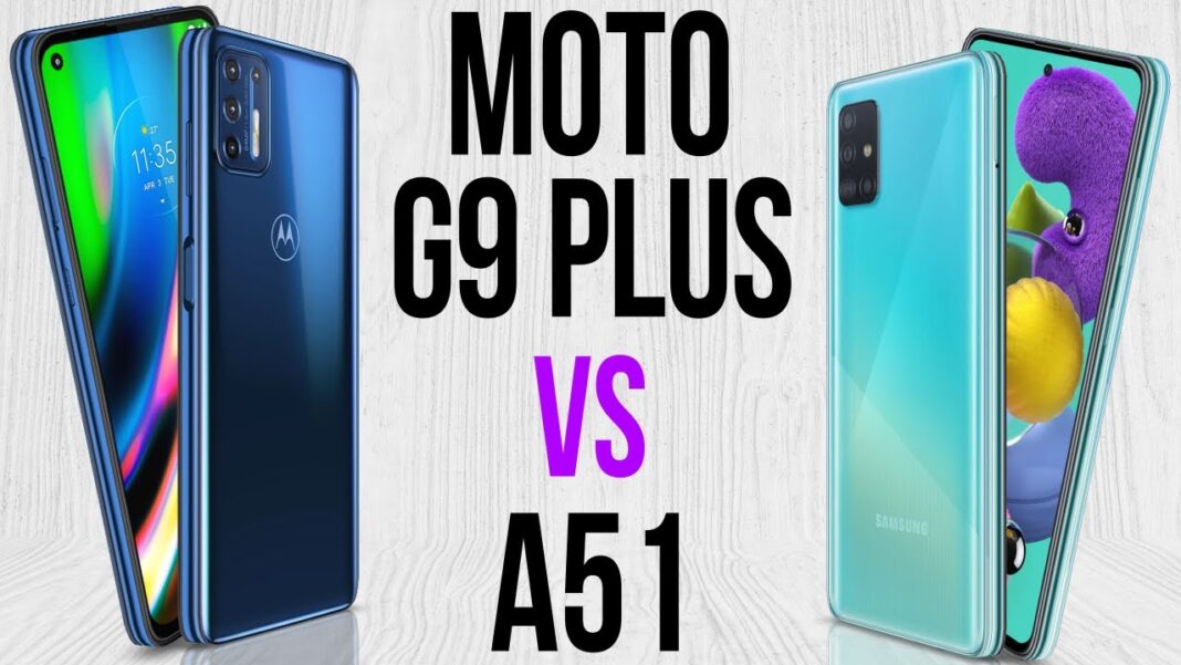 Galaxy A51 vs Moto G9 Plus