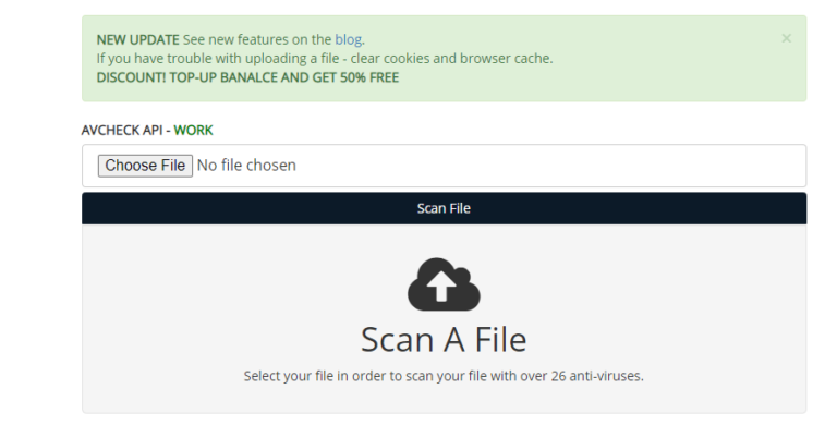 free antivirus scan