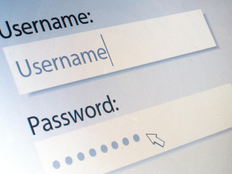 Set up a password and username