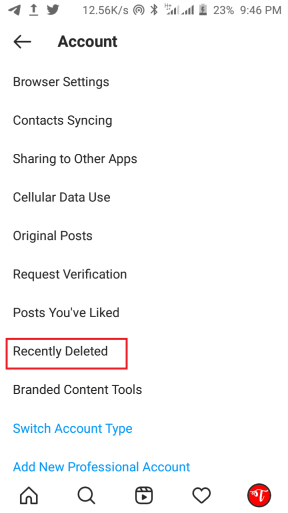 Recover Deleted Posts