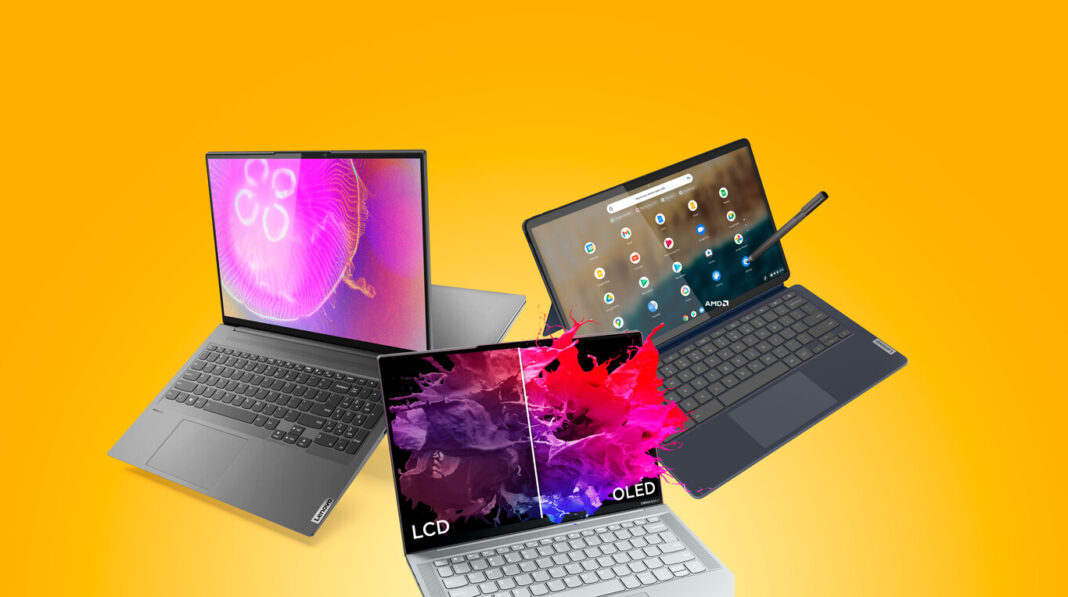 Lenovo Yoga Slim 7 Carbon, Yoga Slim 7 Pro, and Chromebook IdeaPad Duet 5