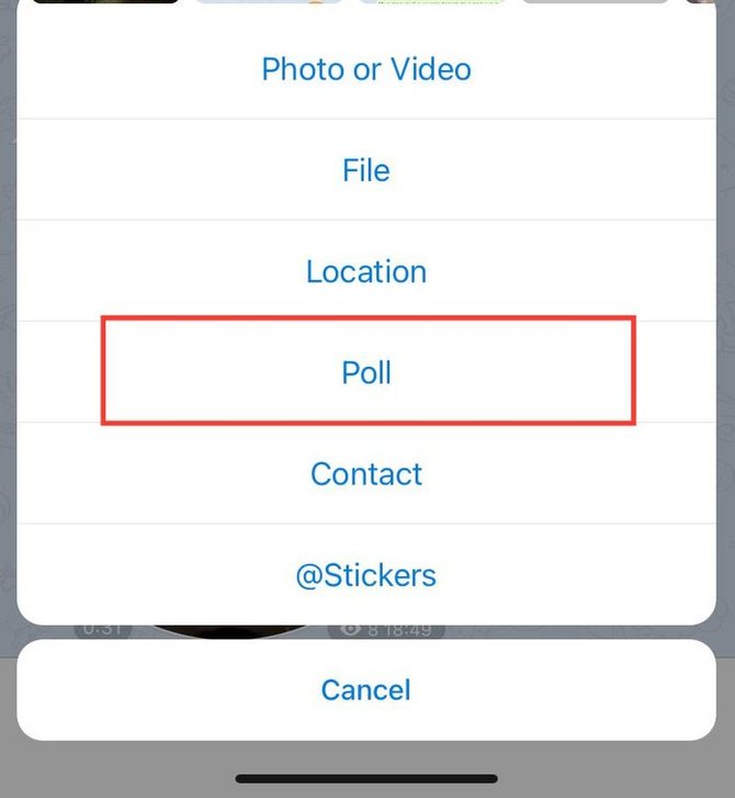 Create Polls In Any group