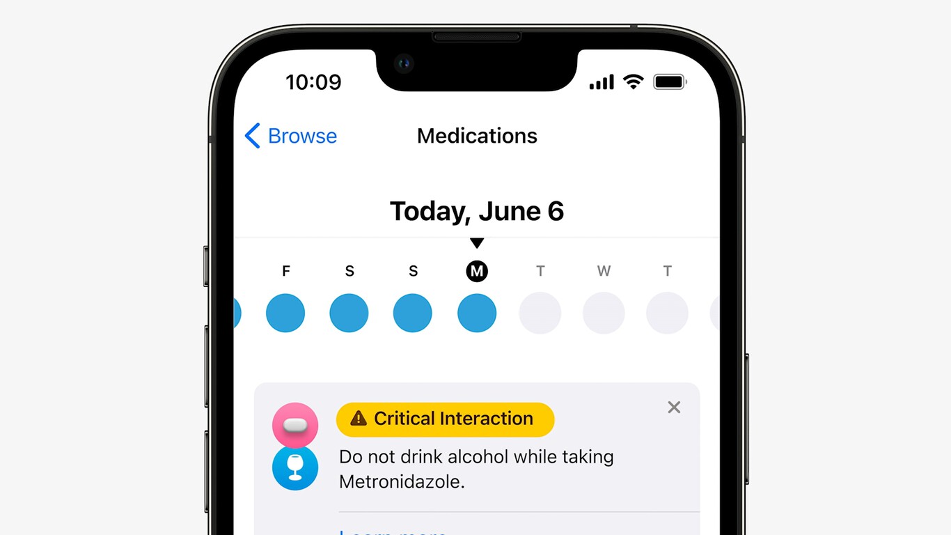 Medication interface