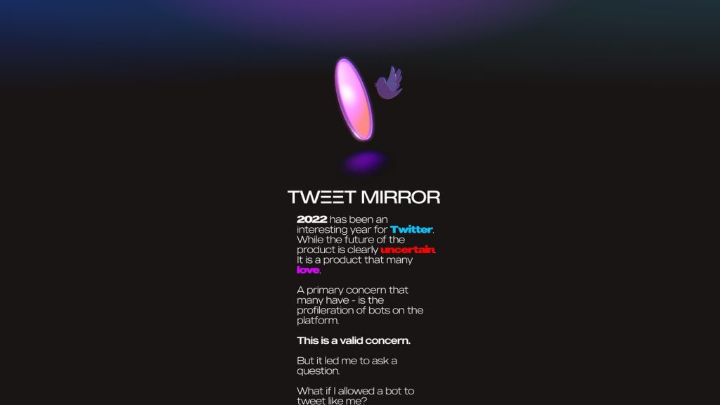 Tweet Mirror