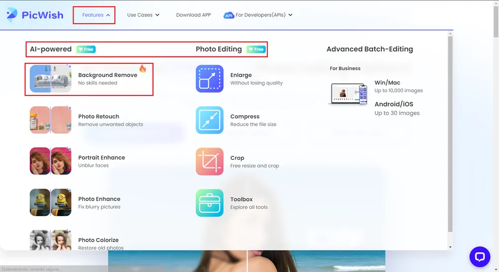 How to remove image backgrounds in PicWish