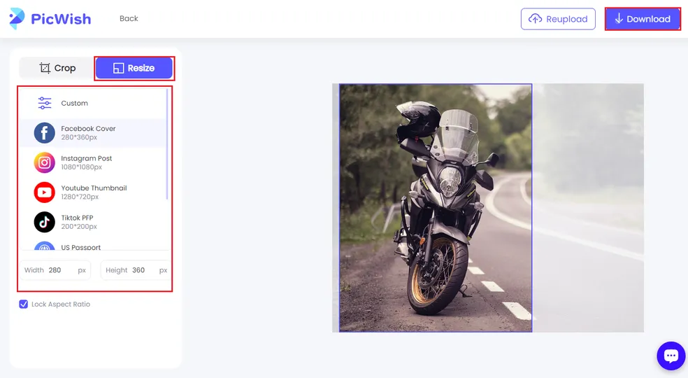 How to Crop Photos with PicWish