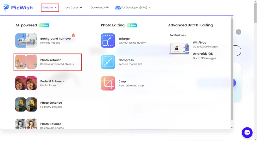 How to remove objects from photos with PicWish